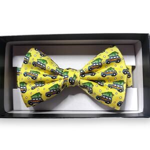 VINEYARD VINES Boys Bow Tie Yellow Woody And Tree Bowtie New In Box